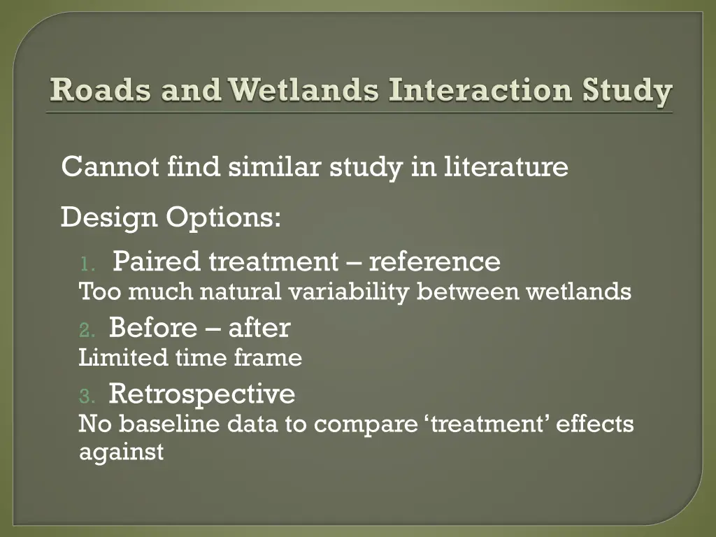 cannot find similar study in literature