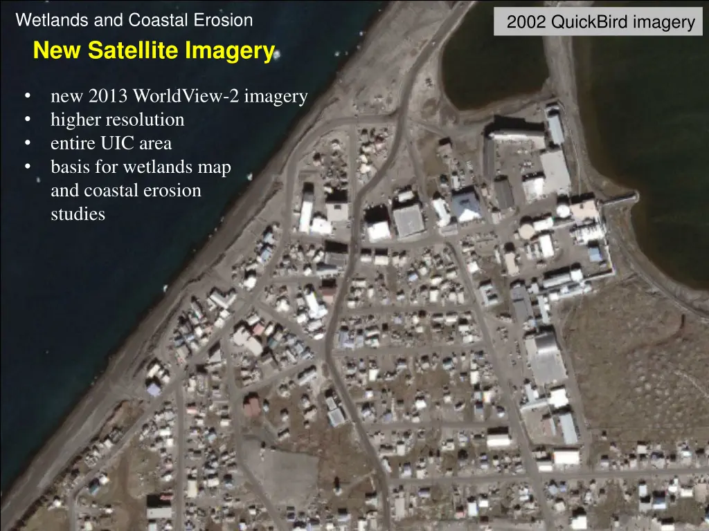 wetlands and coastal erosion new satellite imagery