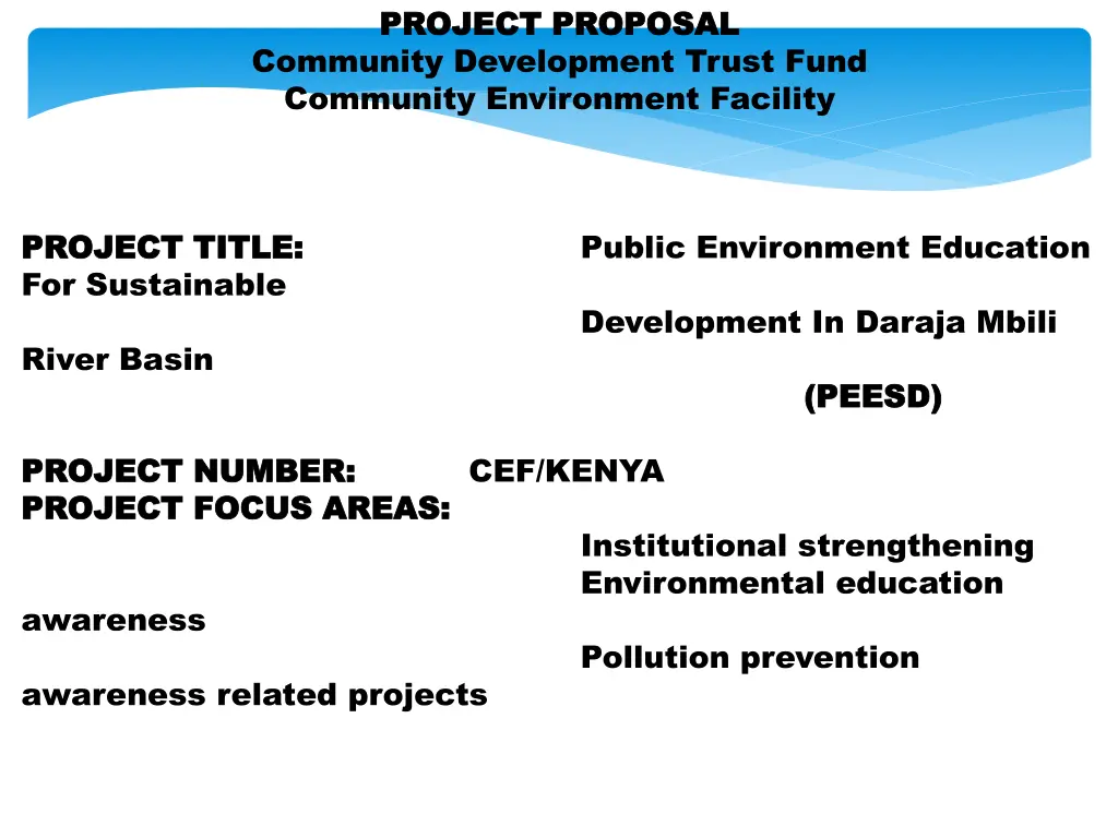 project proposal project proposal community