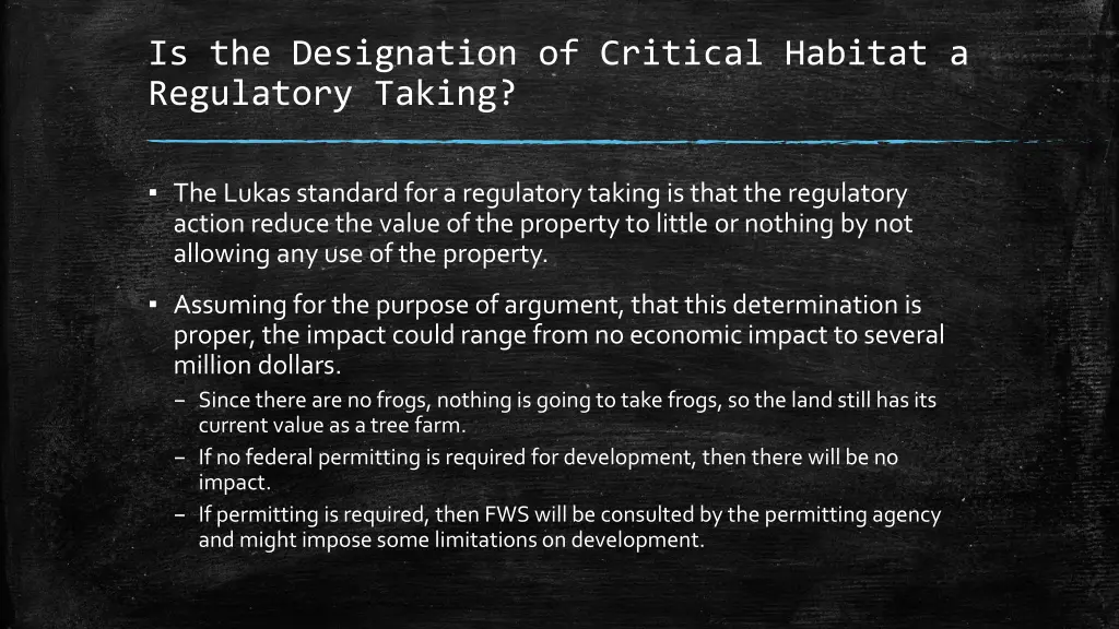 is the designation of critical habitat