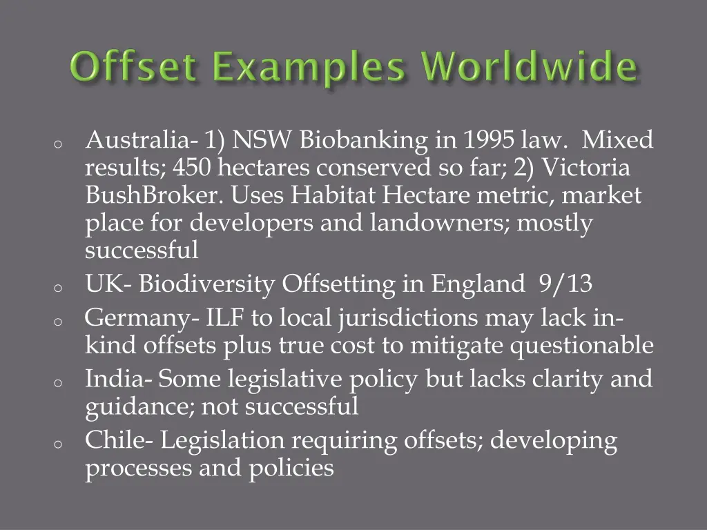 o australia 1 nsw biobanking in 1995 law mixed