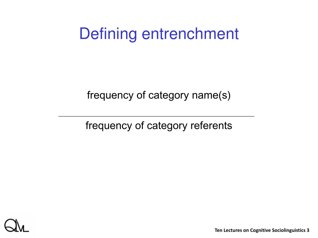 defining entrenchment