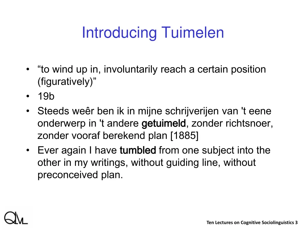 introducing tuimelen 9