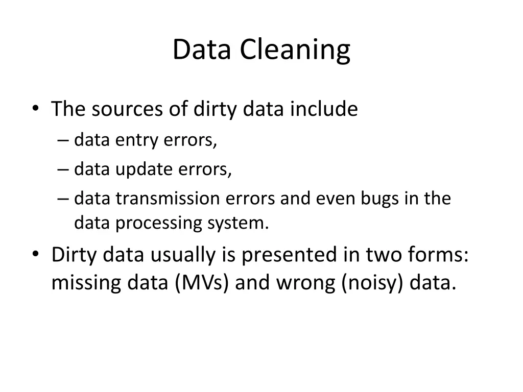 data cleaning 1