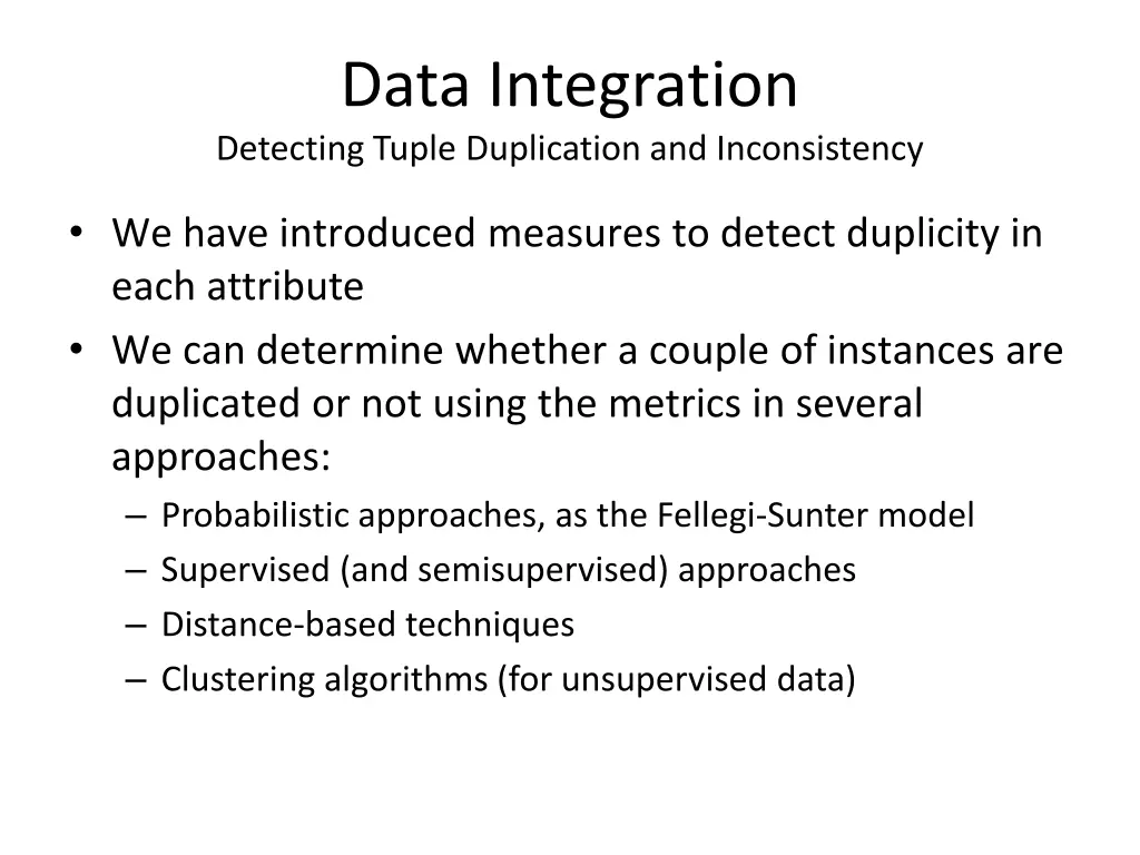 data integration detecting tuple duplication 3