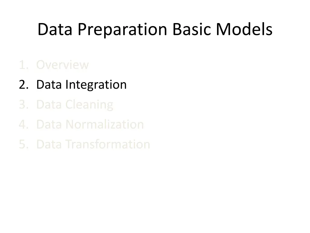 data preparation basic models 3