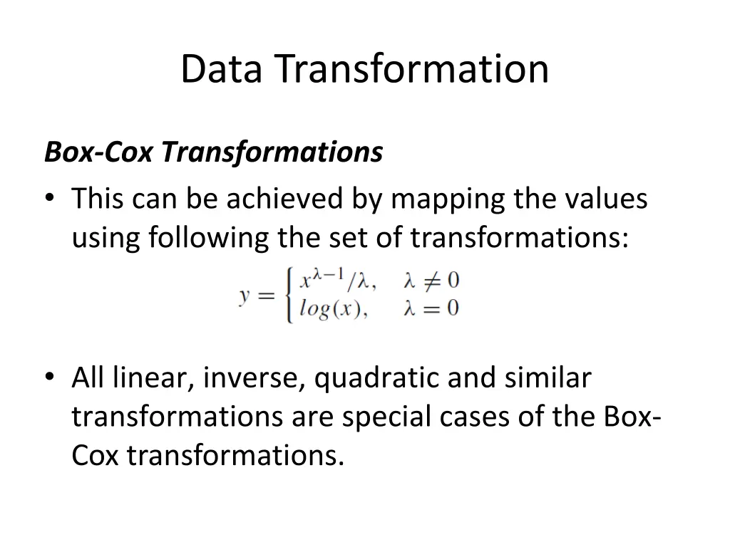 data transformation 11