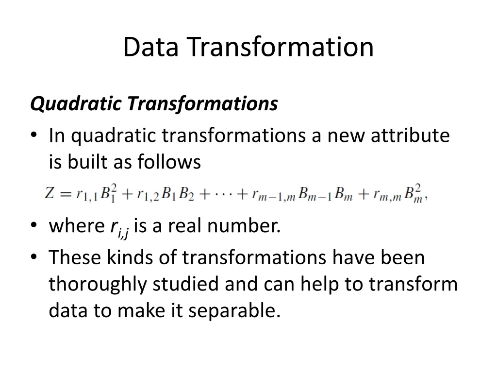 data transformation 3