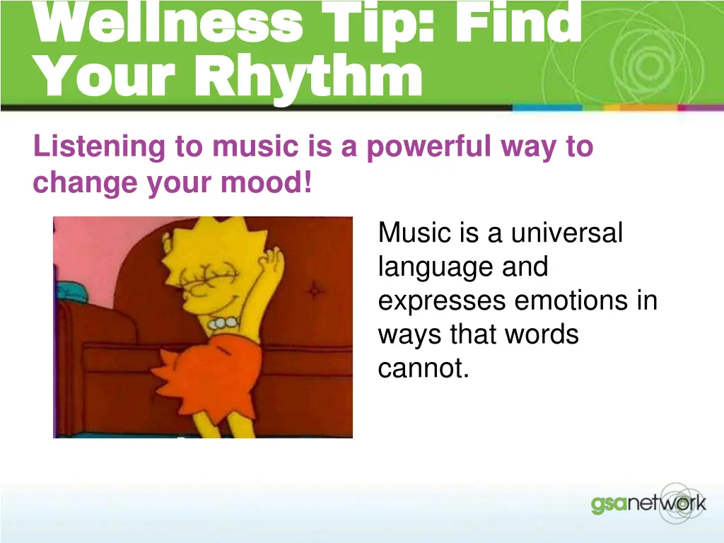 wellness tip find wellness tip find your rhythm