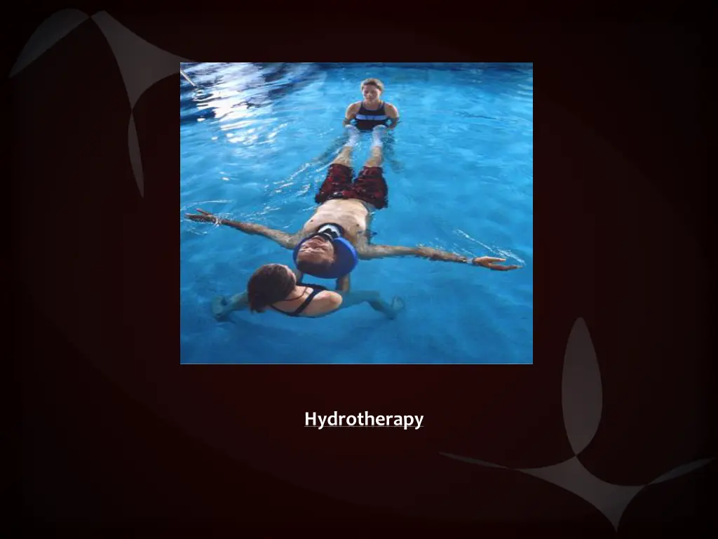 hydrotherapy 1