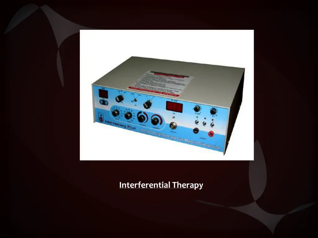 interferential therapy