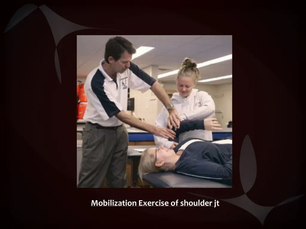 mobilization exercise of shoulder jt