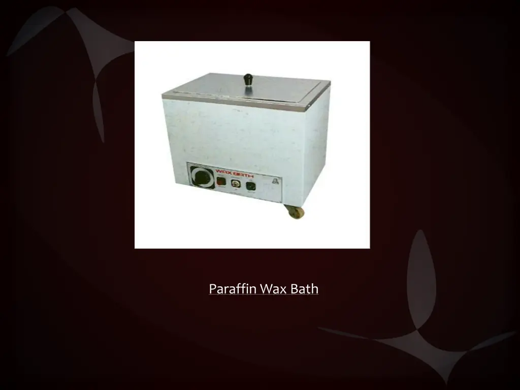 paraffin wax bath