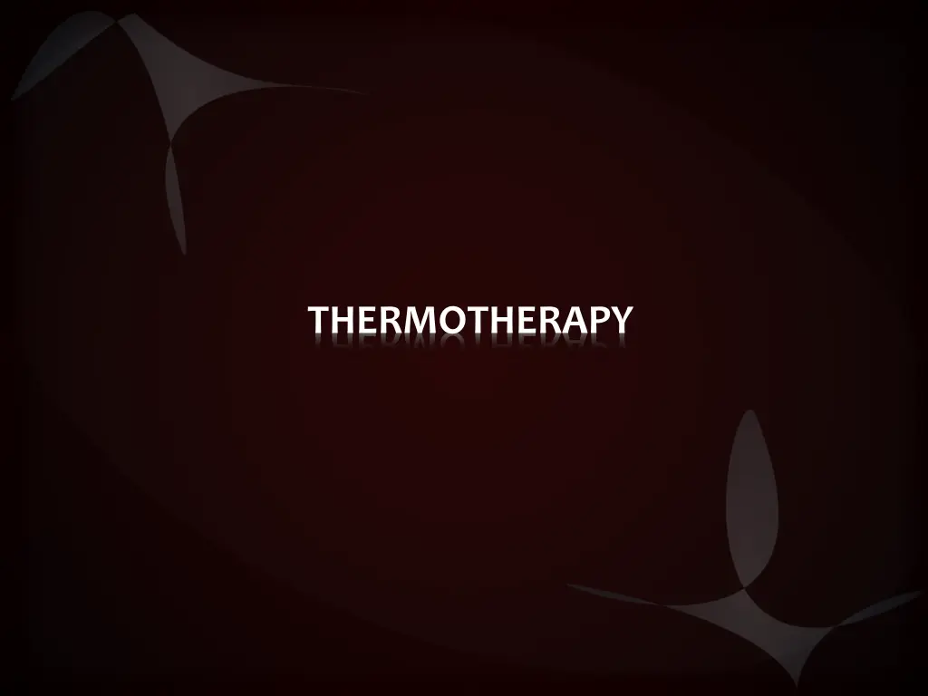 thermotherapy