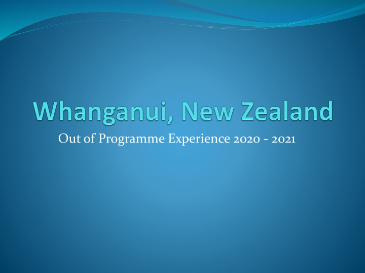 out of programme experience 2020 2021