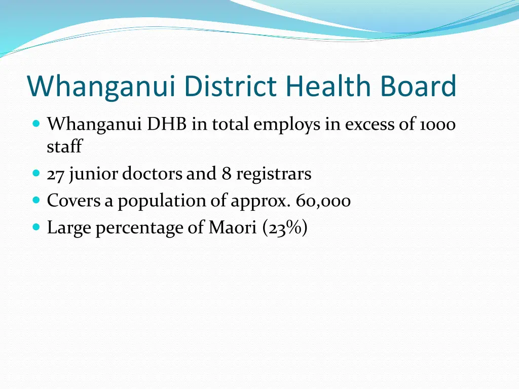 whanganui district health board