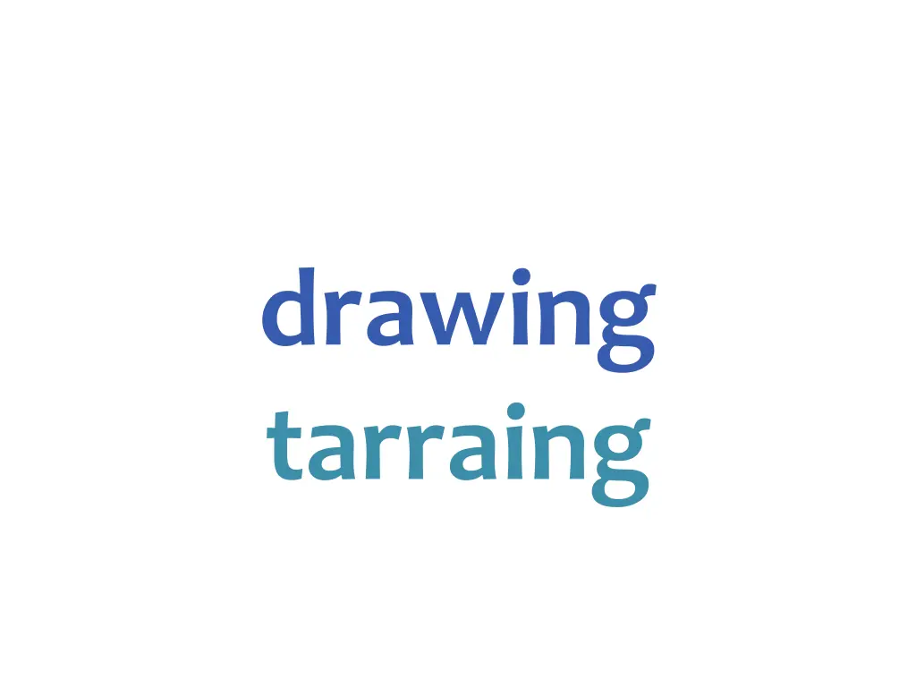 drawing tarraing