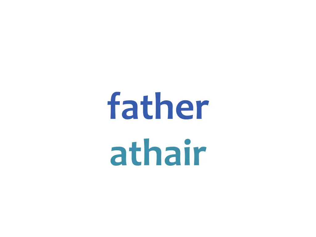 father athair