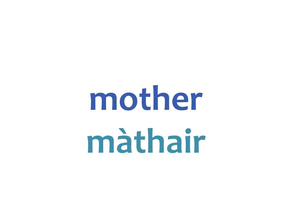 mother m thair