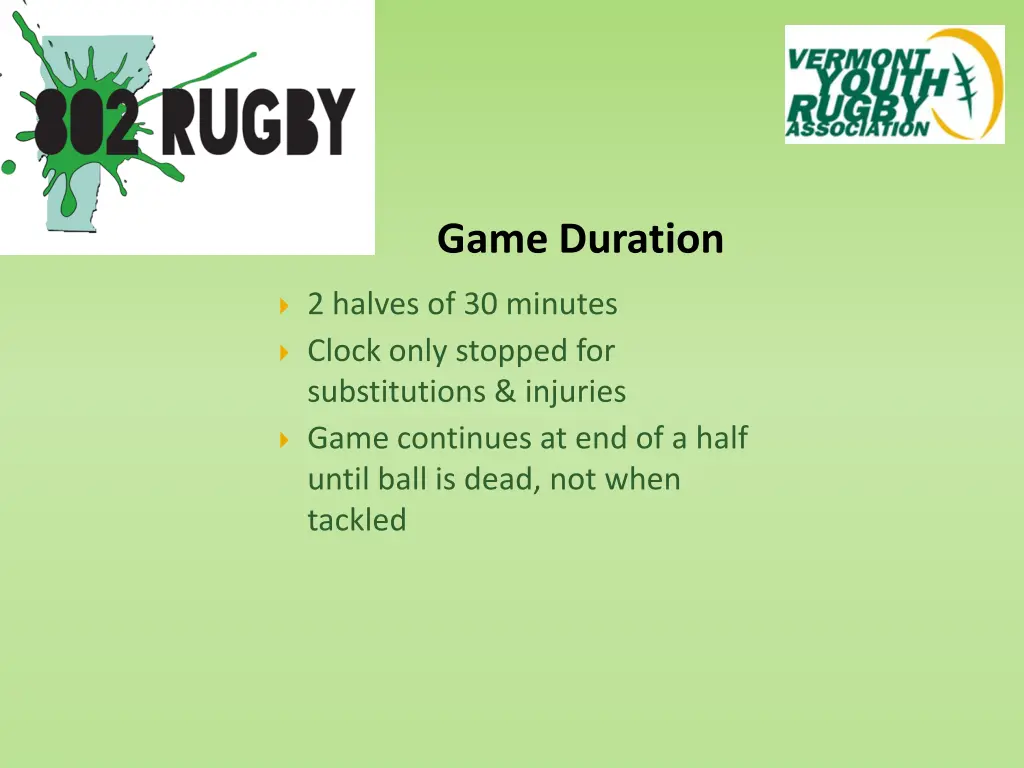 game duration