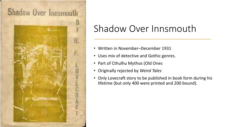 shadow over innsmouth