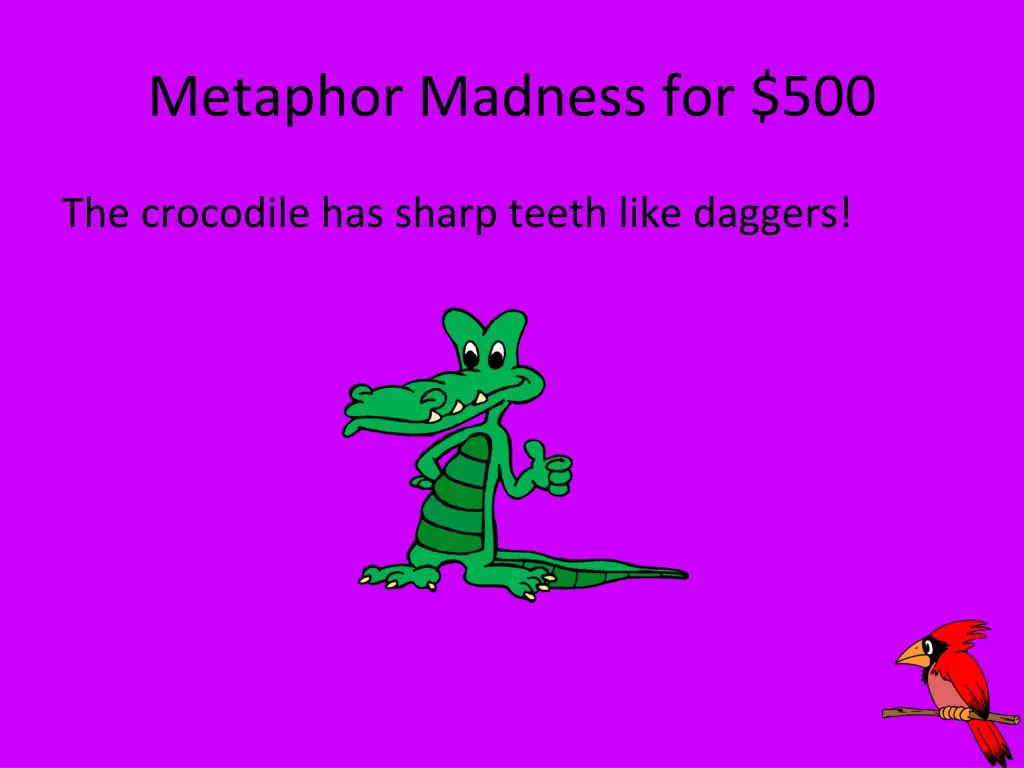 metaphor madness for 500 1