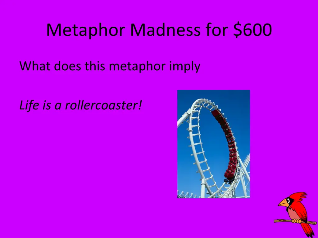 metaphor madness for 600