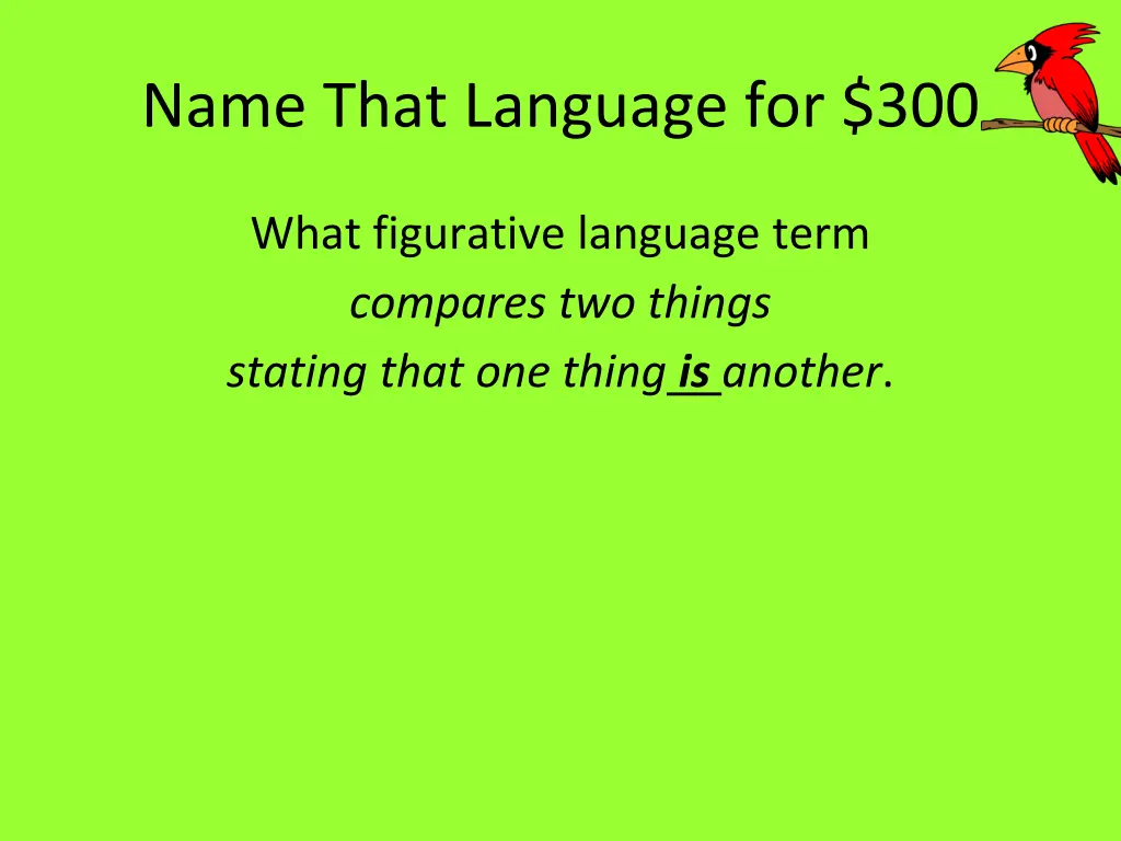 name that language for 300