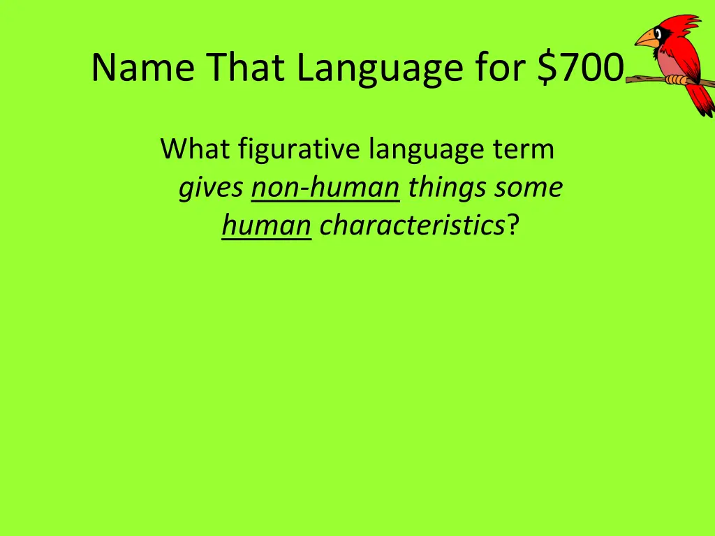 name that language for 700