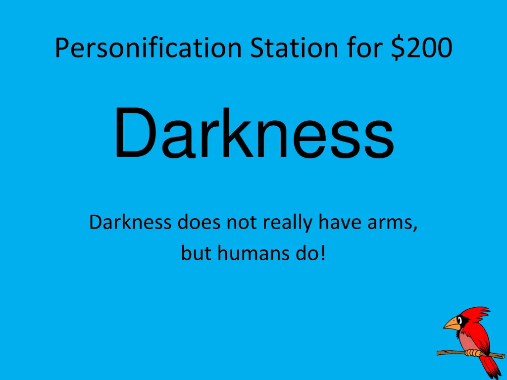 personification station for 200 darkness