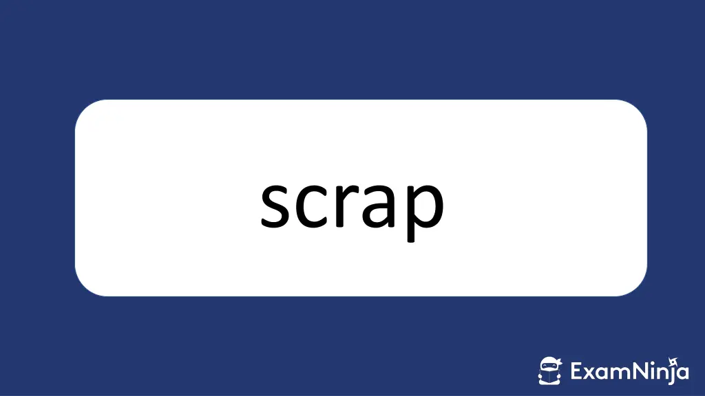 scrap