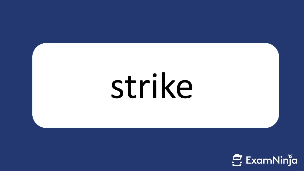 strike