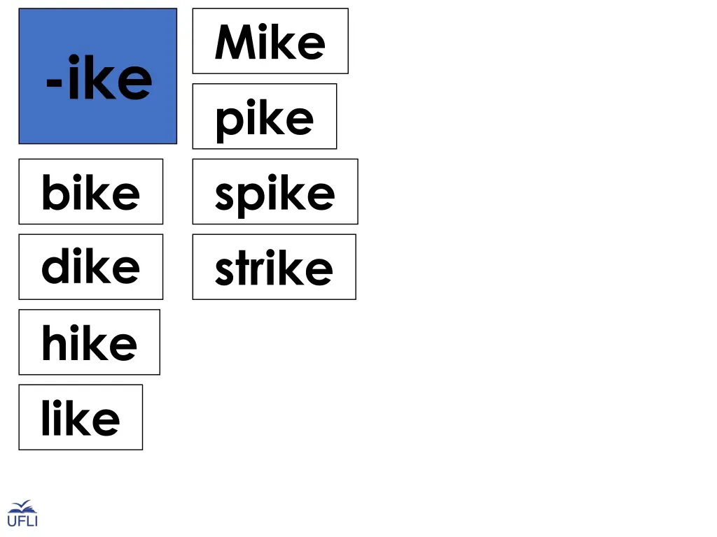 mike pike spike strike