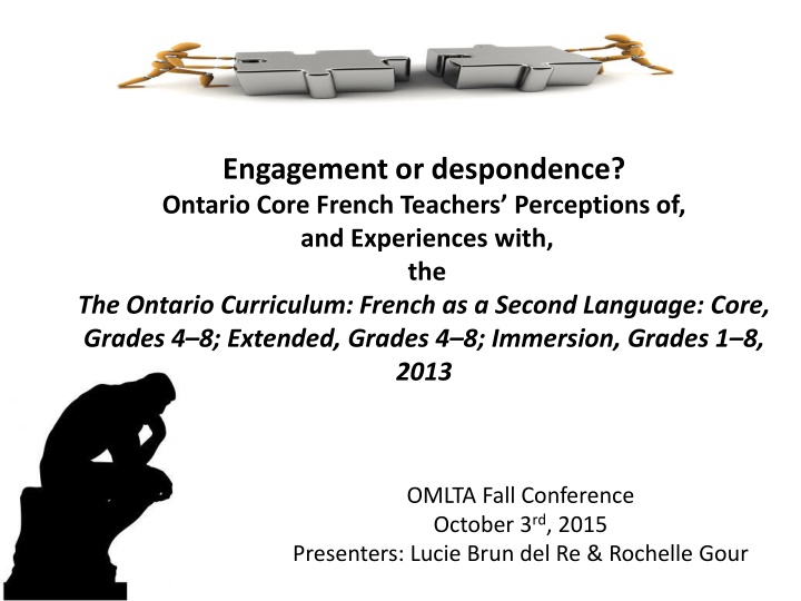 engagement or despondence ontario core french