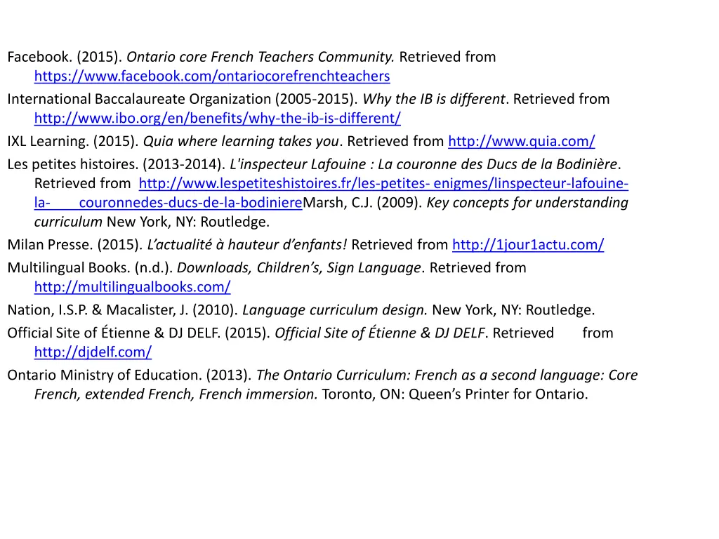 facebook 2015 ontario core french teachers