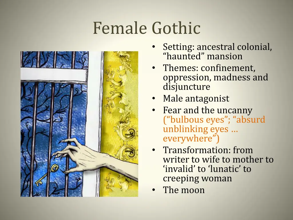 female gothic