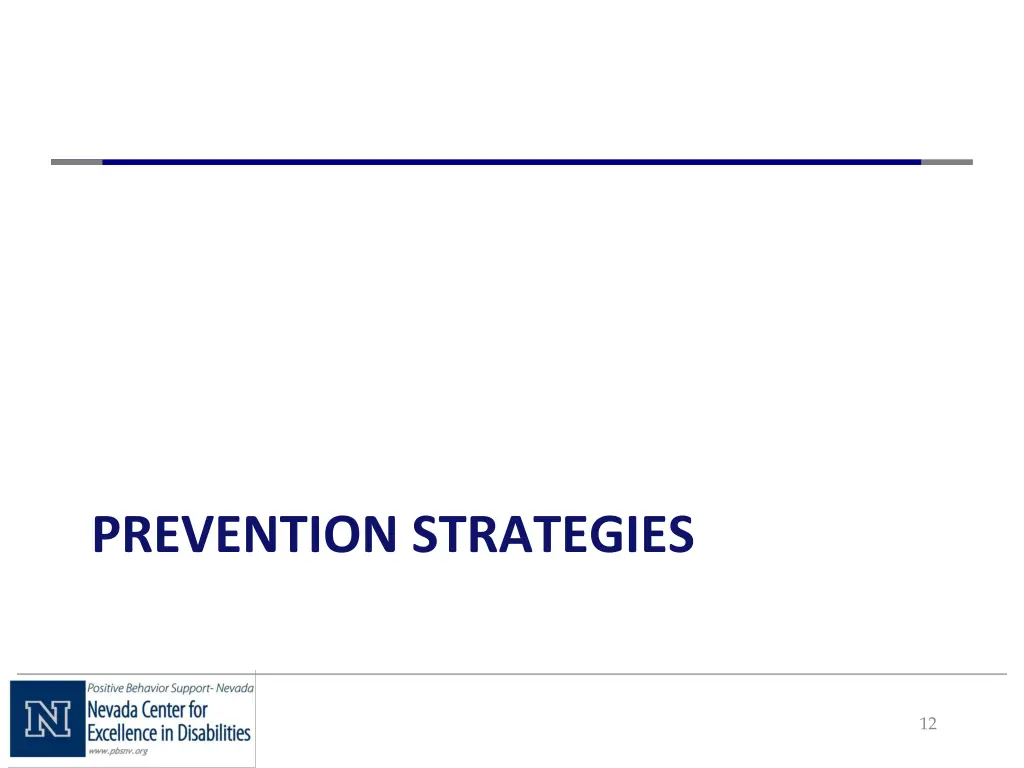 prevention strategies