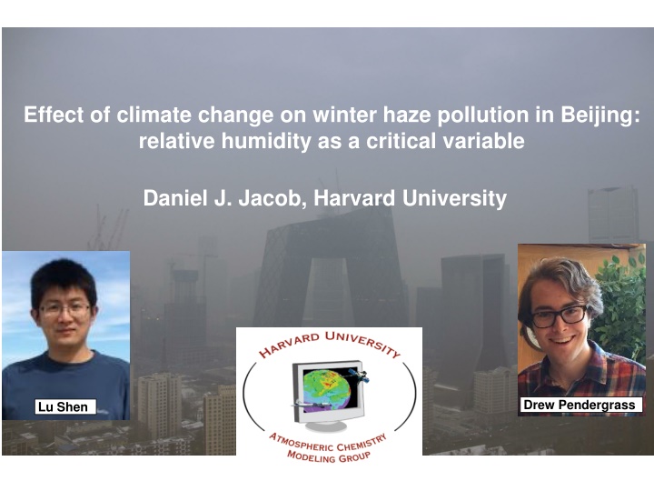 effect of climate change on winter haze pollution