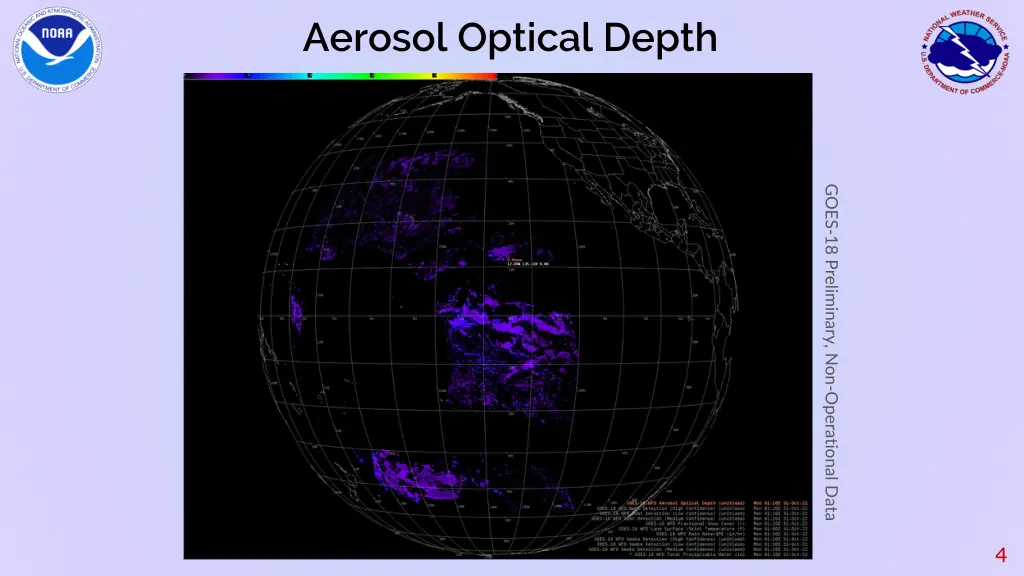 aerosol optical depth