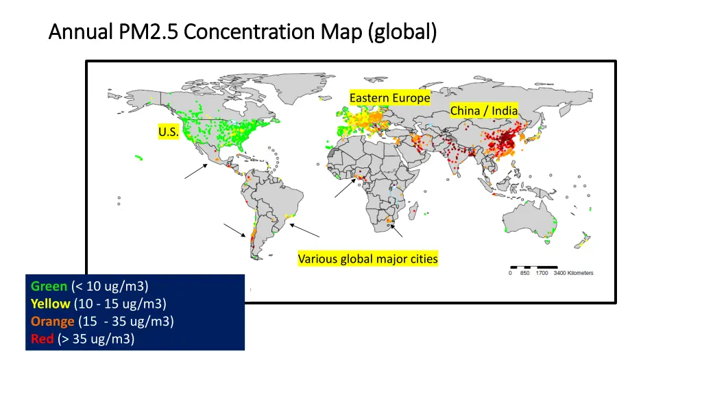 annual pm2 5 concentration map global annual