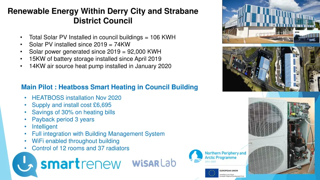 renewable energy within derry city and strabane