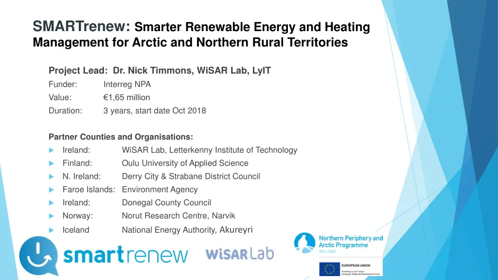 smartrenew smarter renewable energy and heating