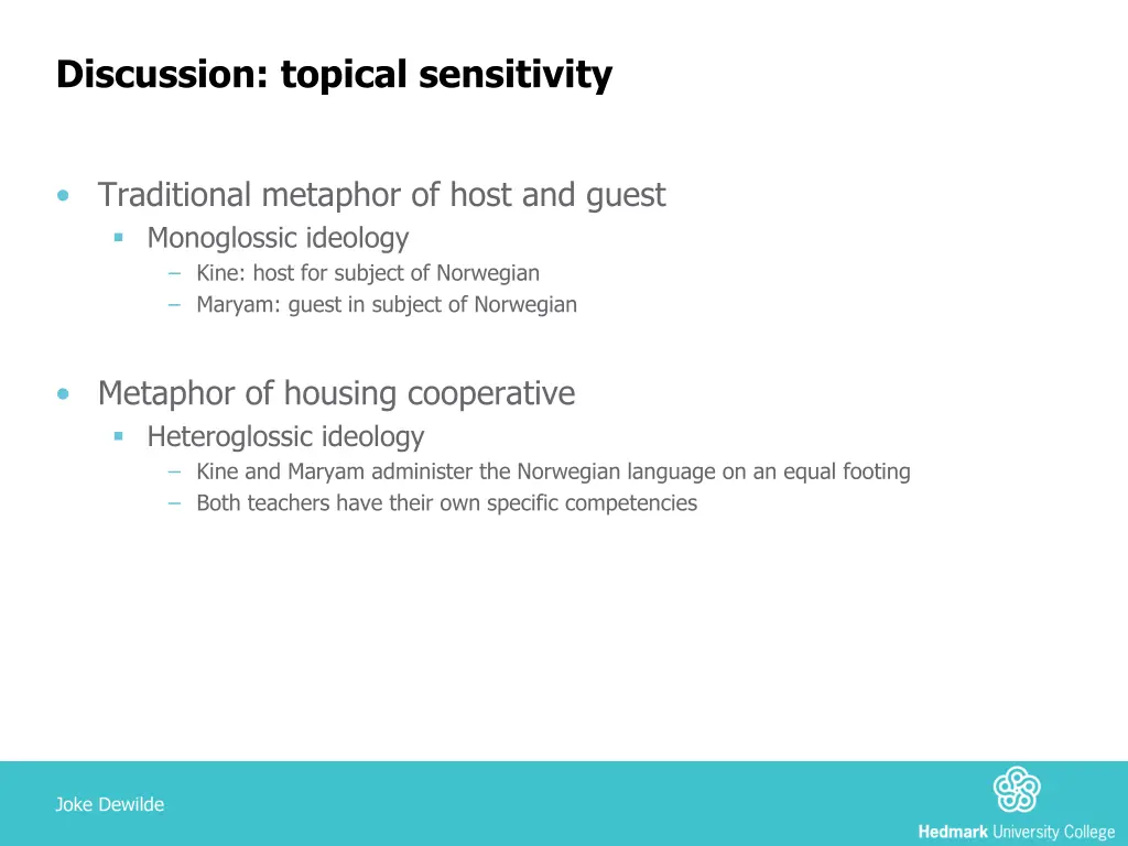 discussion topical sensitivity