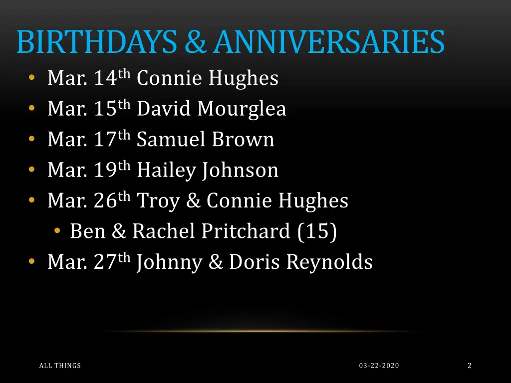 birthdays anniversaries mar 14 th connie hughes