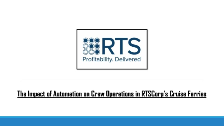 the impact of automation on crew operations