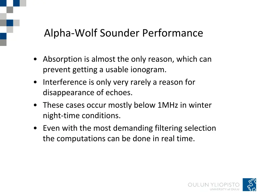 alpha wolf sounder performance