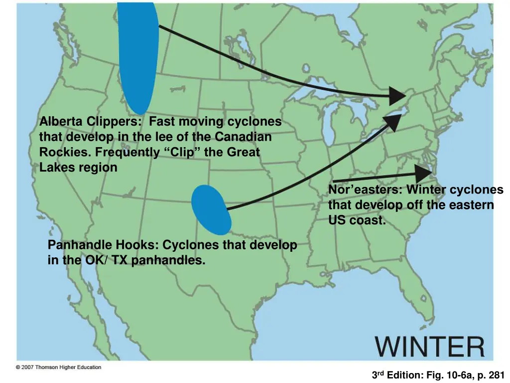 alberta clippers fast moving cyclones that