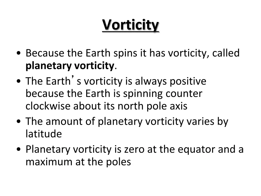 vorticity