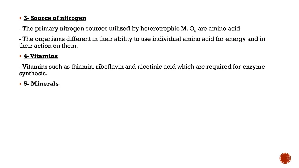 3 source of nitrogen