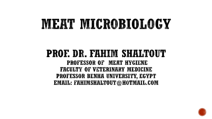 meat microbiology